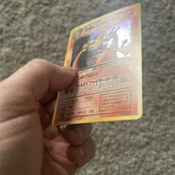[LP] Dark Charizard Pokemon Card Japanese 006 Team Rocket Vintage Holo 1997 EB85 - Image 3