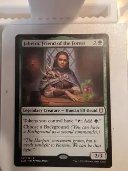 Jaheira, Friend of the Forest Commander Legends: Battle for Baldur's Gate MTG - Image 1