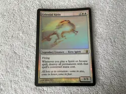 Magic the Gathering MTG 1x Celestial Kirin Foil Saviors of Kamigawa NM - Image 1