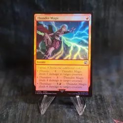 Thunder Magic Foil Final Fantasy MTG - Image 1