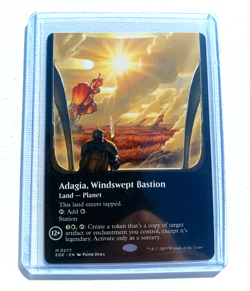 Adagia, Windswept Bastion (Borderless) (Regular) MTG Edge of Eternities NM - Image 1