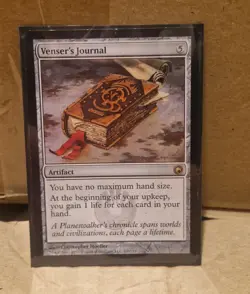Venser's Journal - MTG: Scars of Mirrodin 220/249 - Rare - Image 1