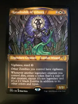Ratadrabik of Urborg NM SHOWCASE Dominaria United MTG FREE SHIPPING - Image 1