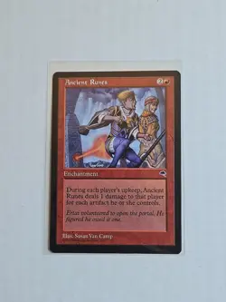 Ancient Runes - Tempest - LP - MTG Magic - Uncommon - Enchantment - Image 1