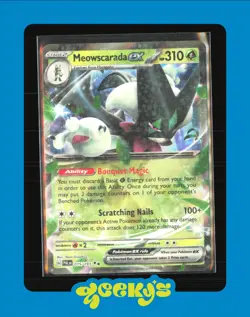 Pokemon Meowscarada ex 015/193 Paldea Evolved Double Rare Holo - Image 1