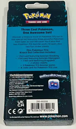 Pokemon - KnockOut Collection Galarian Slowking, Galarian Obstagoon & Dragapult - Image 2
