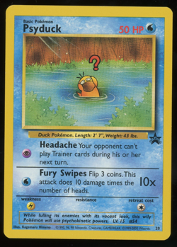 Pokemon - WOTC Black Star Promo - Psyduck - #20 - Image 1