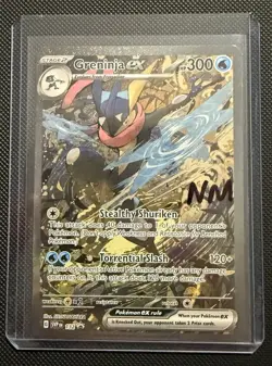 Greninja ex NM SVP132 Scarlet and Violet Promo 132 Pokemon TCG - Image 1