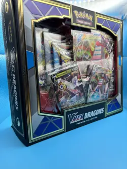 Pokemon VMax Dragons Premium Collection Box: Rayquaza & Duraludon - NEW - Image 1