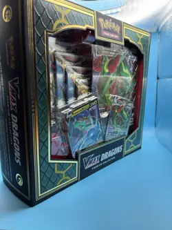 Pokemon VMax Dragons Premium Collection Box: Rayquaza & Duraludon - NEW - Image 4