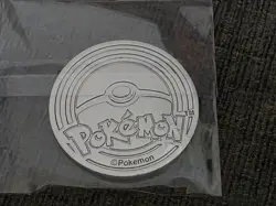 Pokemon Arceus VSTAR Metal Coin + Metal Silver Dice sealed - Image 3