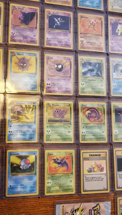 1999 Pokemon Fossil Complete Master Set 62/62 100% Vintage - All Toploaded - Image 4