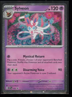 Sylveon 172 Pokemon Scarlet & Violet Promo Near Mint Cosmos Holo - Image 1