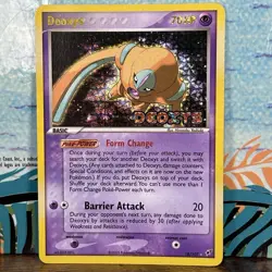 Deoxys 18/107 2005 EX Deoxys Reverse Holo Pokemon - Image 1