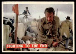 1956 TOPPS DAVY CROCKETT FIGHTING TO THE END #73 - Image 1