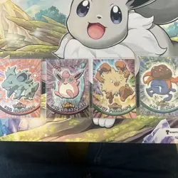 TOPPS POKEMON LOT #30 Nidorina - #40 Wigglytuff - #44 Gloom - #57 Primeape - Image 1