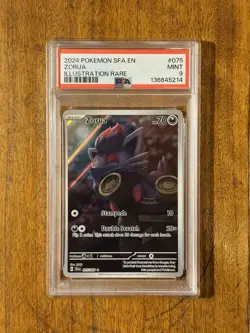 Pokemon TCG Zorua 075/064 Shrouded Fable Illustration Rare Holo PSA 9!!! - Image 1