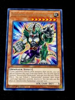 Dinowrestler Pankratops (X1) ANGU-EN046 Yugioh 1st Edition (New) - Image 1