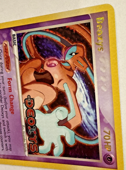 PR 2005 Pokemon EX Deoxys Normal Forme STAMPED Reverse Holo Foil 16/107 - LP - Image 3
