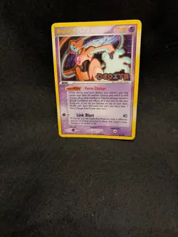 2005 Pokemon Deoxys 16/107 EX Deoxys Reverse Holo Rare Stamped Normal Forme - Image 1