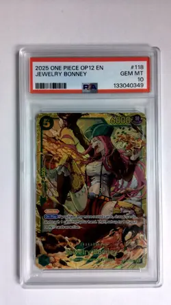 One Piece Jewelry Bonney SEC OP12-118 PSA 10 - Image 1