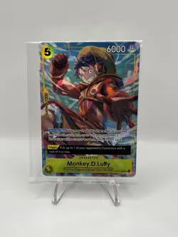 One Piece CCG Monkey.D.Luffy OP07-109 SR - English - SEALED - Image 1