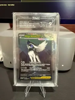 Pokemon Mega Evolution Special Illustration Rare Mega Absol Ex TAG 9 EN MINT! - Image 1