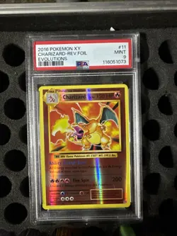 2016 Pokemon XY Charizard Reverse Foil Evolutions PSA 9 - Rare Holo Card - Image 1