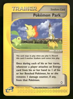 Pokemon Park - 131/147 - Uncommon - Aquapolis - Pokemon Card - LP - Image 1