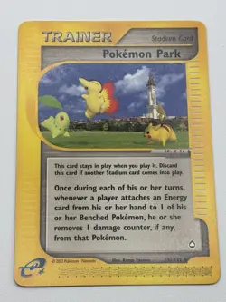 Pokemon TCG Pokemon Park #131/147 Trainer CCG Aquapolis LP+ - Image 2