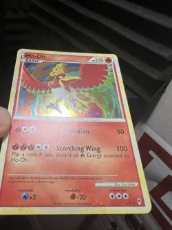 Pokemon TCG Ho-Oh Call of Legends Holo Rare Card 9/95 Near Mint Condition - Image 2