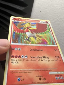 Pokemon TCG Ho-Oh Call of Legends Holo Rare Card 9/95 Near Mint Condition - Image 3