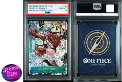 PSA 10 Jewelry Bonney OP12-118 SEC MANGA 12 One Piece Legacy of the Master Japan - Image 1