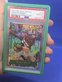 One Piece Legacy of the Master Jewelry Bonney OP12-118 Manga Alt Art SEC PSA 10 - Image 2
