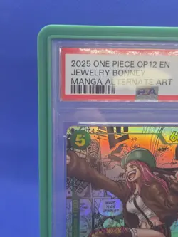 One Piece Legacy of the Master Jewelry Bonney OP12-118 Manga Alt Art SEC PSA 10 - Image 3