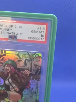 One Piece Legacy of the Master Jewelry Bonney OP12-118 Manga Alt Art SEC PSA 10 - Image 4