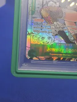 One Piece Legacy of the Master Jewelry Bonney OP12-118 Manga Alt Art SEC PSA 10 - Image 5
