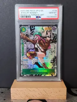Jewelry Bonney (Manga Alt Art) SEC OP12-118 Legacy Of The Master PSA 10 - Image 1