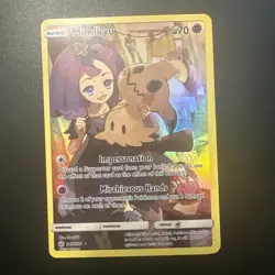 Mimikyu 245/236 Full Art Pokemon Cosmic Eclipse Pokemon TCG NM Clean Card - Image 1