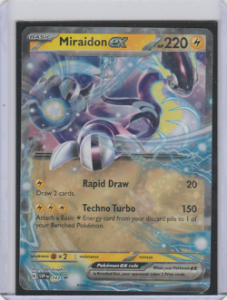 Miraidon ex 143 Sv: Scarlet & Violet Promo Cards Holo - Image 1