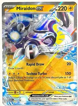 Miraidon ex 143 Sv: Scarlet & Violet Promo Cards Holo - Image 1