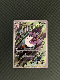 Pokemon TCG Arbok 176/162 Temporal Forces Illustration Rare Card NM Condition - Image 1