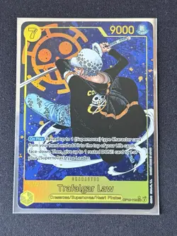 Trafalgar Law OP10-119 Alt SEC Parallel Royal Blood One Piece Card English NM - Image 1