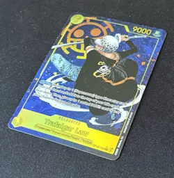 Trafalgar Law OP10-119 Alt SEC Parallel Royal Blood One Piece Card English NM - Image 2