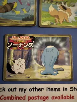 Topsun NINTENDO X 3 Pokemon Card Japanese No159 No194 No202 - Image 4