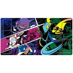 Pokemon Card Game Rubber Play Mat Midnight Agent -the cinema- - Image 1