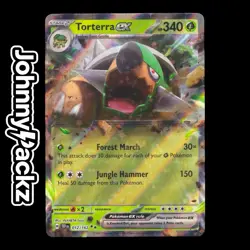 Pokemon TCG - Torterra ex 012/162 - Temporal Forces Double Rare Holo Card (NM) - Image 1