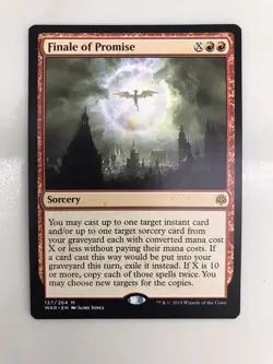 Finale of Promise MTG Magic the Gathering Card NM Near Mint War of the Spark - Image 1