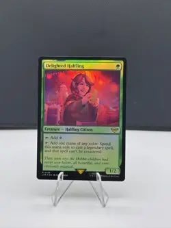 Delighted Halfling (#0158) Cards Foil - Image 1