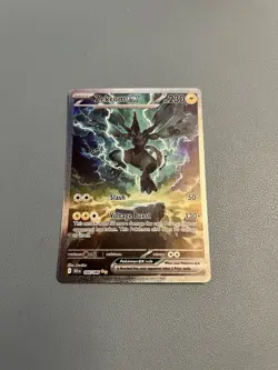 Pokemon Zekrom EX Sir 169/086 SV11B Black Bolt Card English Edition - Image 1
